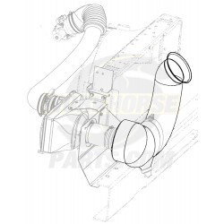 W0000508  - Inlet - Front Air Intake (Tuba)